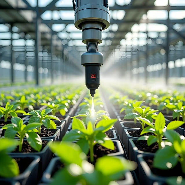 Free agriculture cultivation technology greenhouse illustration