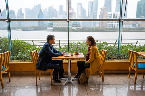 Free Business Meeting City View illustration and picture