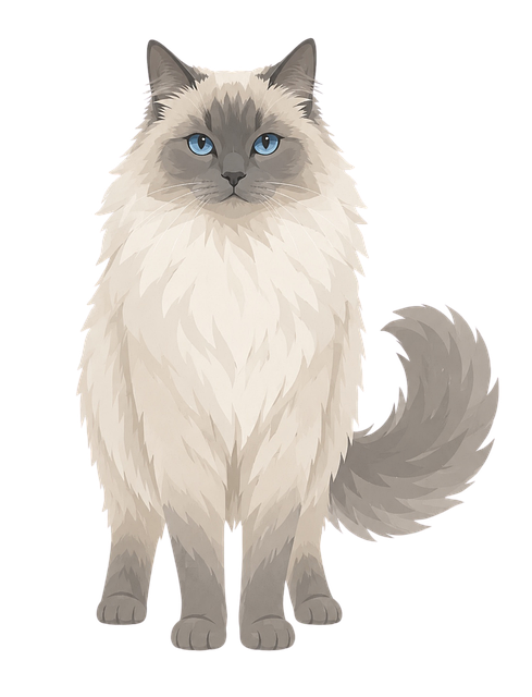 Ragdoll, Gato Peludo