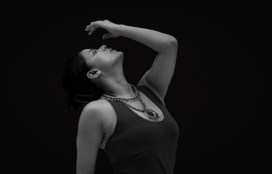 Free Woman Black And White illustration and picture