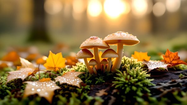 Free Nature Mushroom illustration and picture