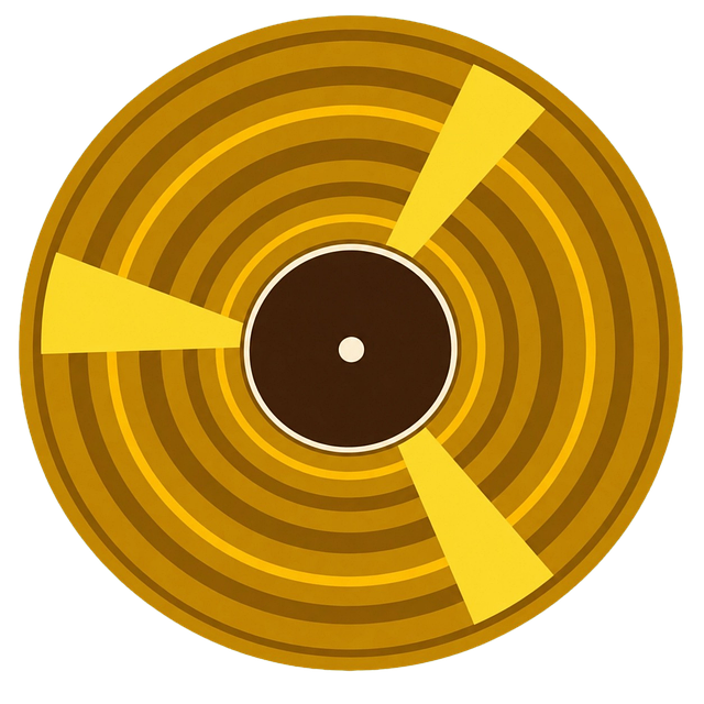 Free golden vinyl record vinyl record music vector