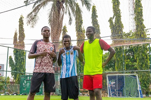 Free Football Players Pitch photo and picture