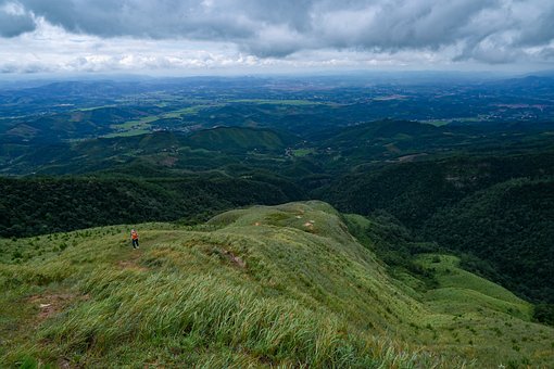 Natura, Góry, Niebo, Zielony, Wzgórza