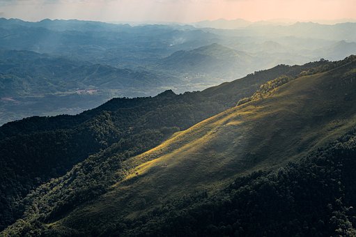 Góra, Panorama, Natura, Słoneczny, Stok