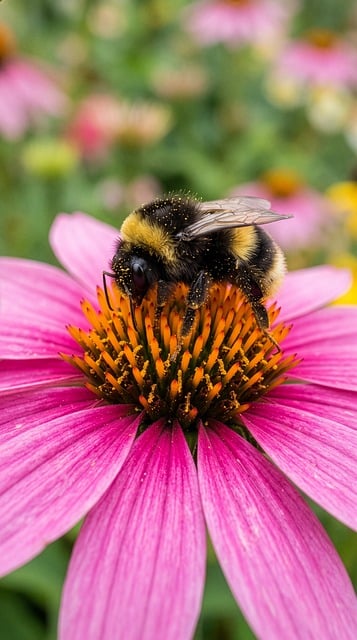 Free bumblebee bee insect illustration
