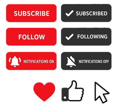 Free Subscribe Subscribed illustration and picture