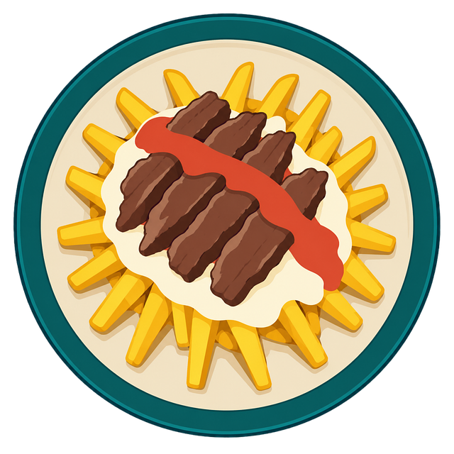 Free turkey cokertme kebabi turkish food vector