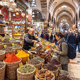 Free Bazaar Spice illustration and picture
