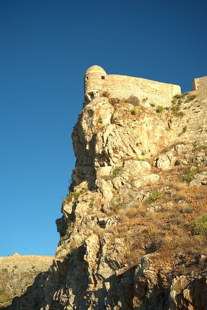 Kreta, Felsen, Architektur, Blau