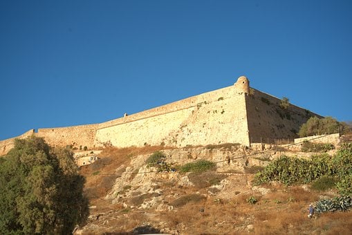 Kreta, Griechisch, Festung, Verteidigung