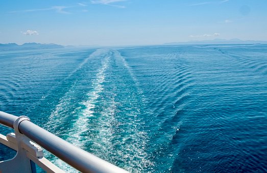 Meer, Schiff, Wasser, Natur, Panorama