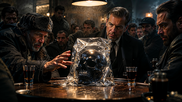 Free Skull Detective illustration and picture