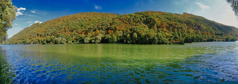Free Panorama River photo and picture