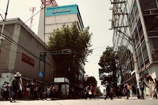 By, Toluca, Arkitektur, Bygninger, Folk