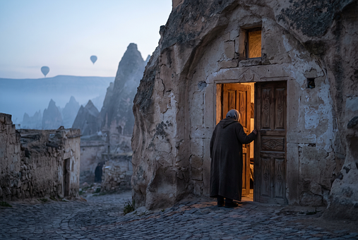 Turcia, Cappadocia, Răsărit, Balon