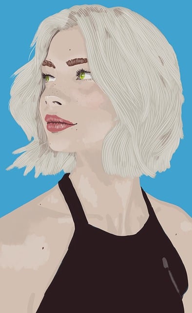 Free Portrait Woman illustration and picture