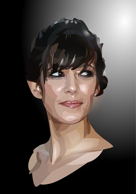 Free Woman Portrait vector and picture