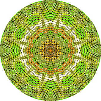 Free Mandala Green illustration and picture