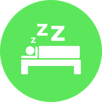 Icono, Dormir, Cama, Símbolo
