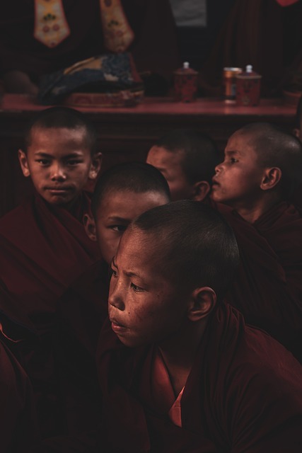 Unge Munke, Buddhisme, Tibet, Nepal