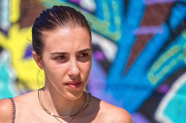 Junge Frau, Sommermode