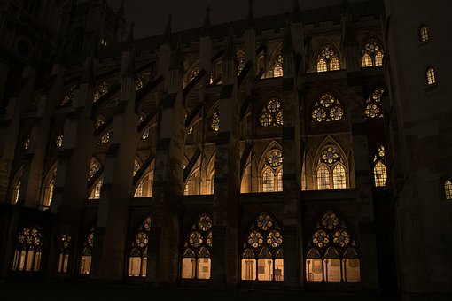 Free Gothic Church Windows photo and picture