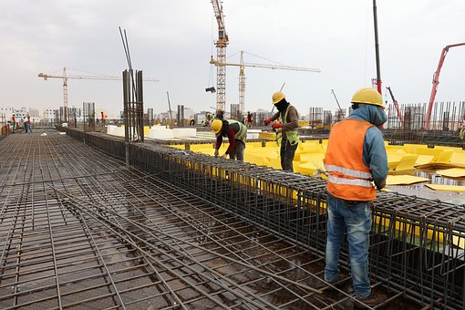 Free Construction Site Workers photo and picture
