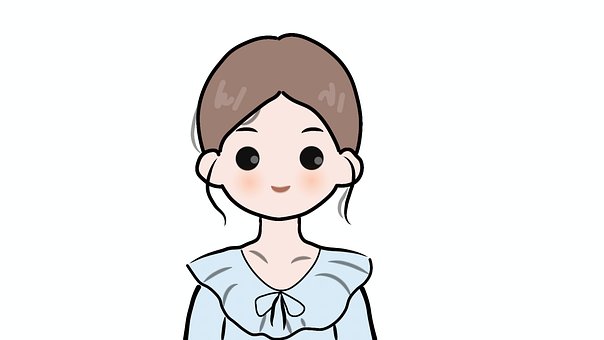 Personagem De Desenho Animado, Mulher