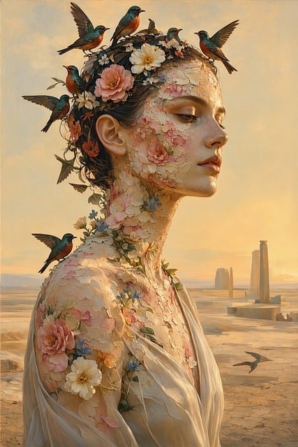 Mujer, Belleza, Surrealismo, Sueño