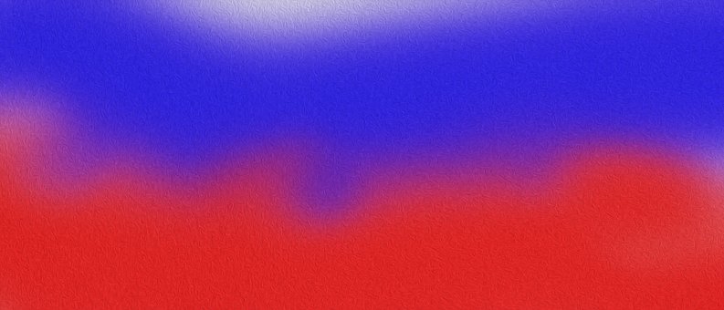Abstraktion, Rød, Blå, Kunst, Gradient