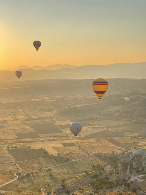 Free Hot Air Balloon Sunrise photo and picture