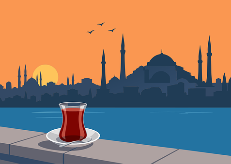 Free Istanbul Turkish Tea vector and picture