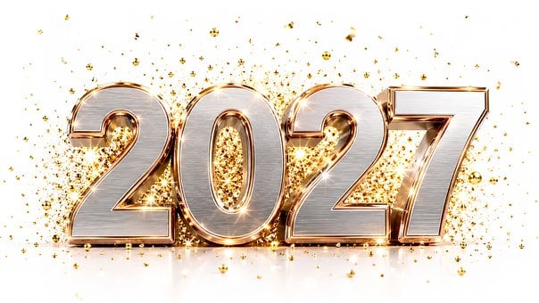 Nyttår 2027, Feiring, 2027 Bakgrunn