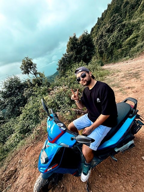 Free Man Scooter photo and picture