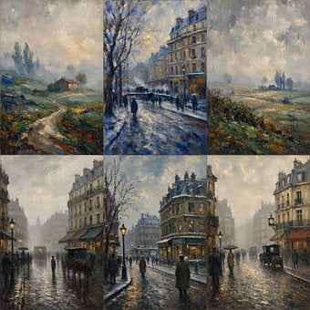 Impressionismo, Paisagem Urbana