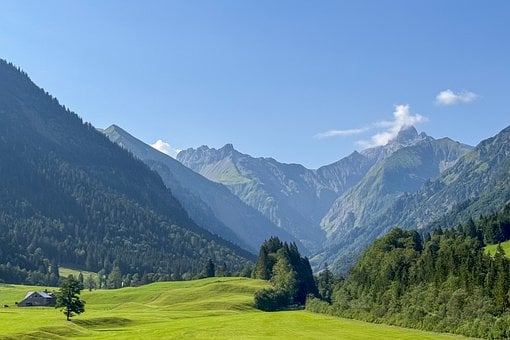 Free Mountains Valley photo and picture