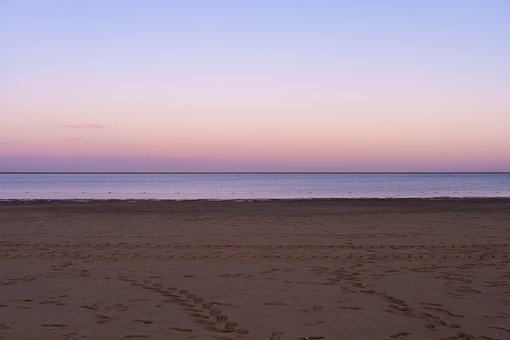 Free Beach Sunset photo and picture
