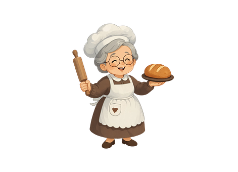 Avó, Cozimento, Gorro De Chef