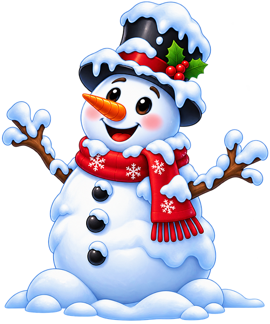 Free Snowman Cartoon illustration and picture
