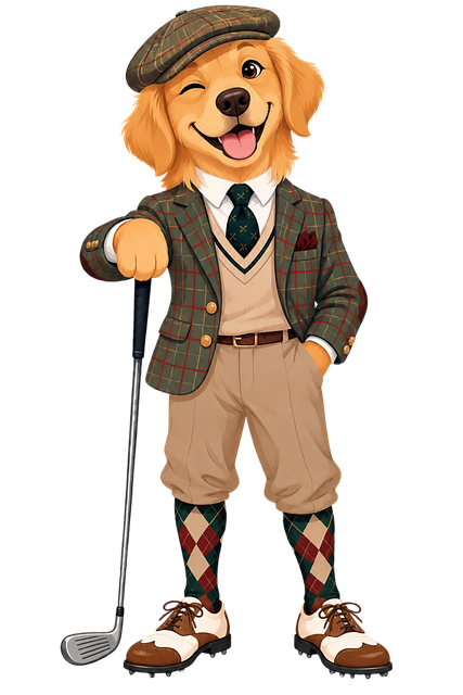 Golden Retriever, Golf, Sportmodelement