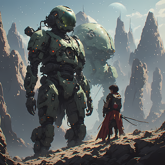 Free Robot Cyborg illustration and picture