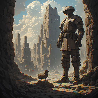 Free Sci-Fi Robot illustration and picture