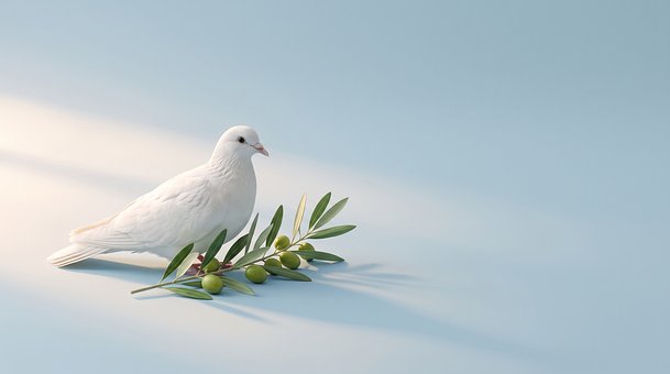 Free Dove Olive Branch illustration and picture