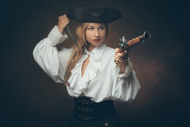 Free Woman Pistol photo and picture