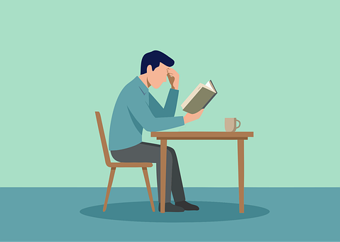 Free Study Reading vector and picture