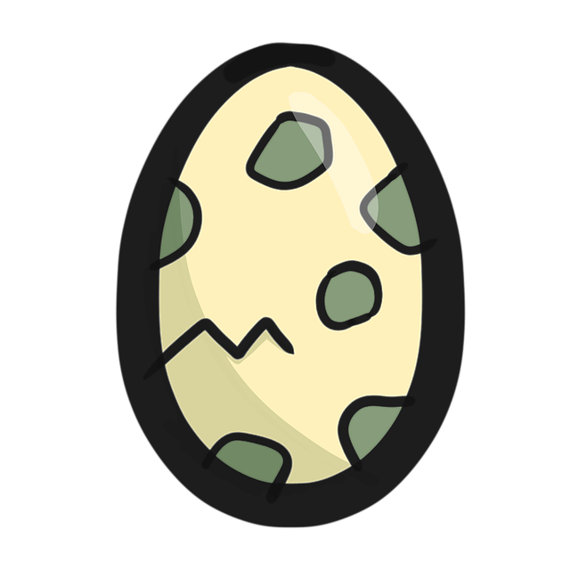 Free egg dinosaur spotted illustration