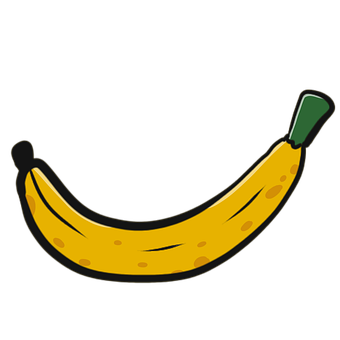 Banană, Copt, Fruct, Galben