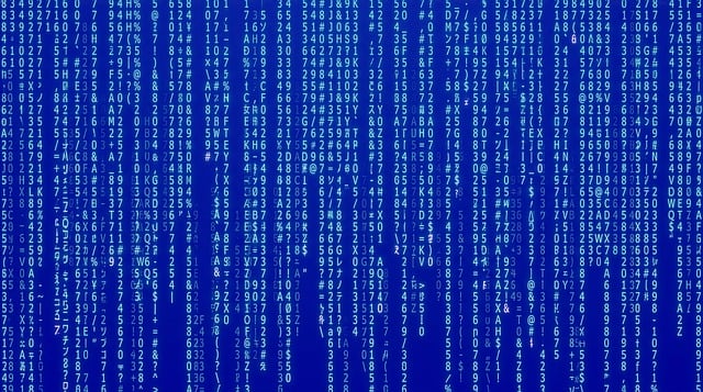 Free data computer technology illustration