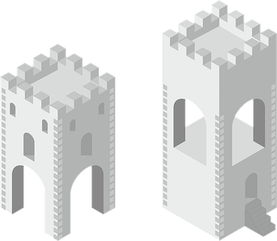 Věž, Architektura, Středověk, Hrad